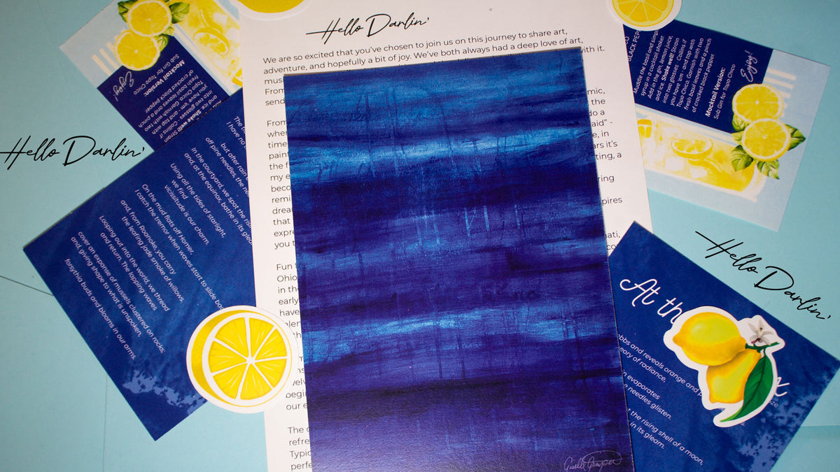 Hello Dar Hello Darlin' — Monthly Mail Club | Art, Music & Travel