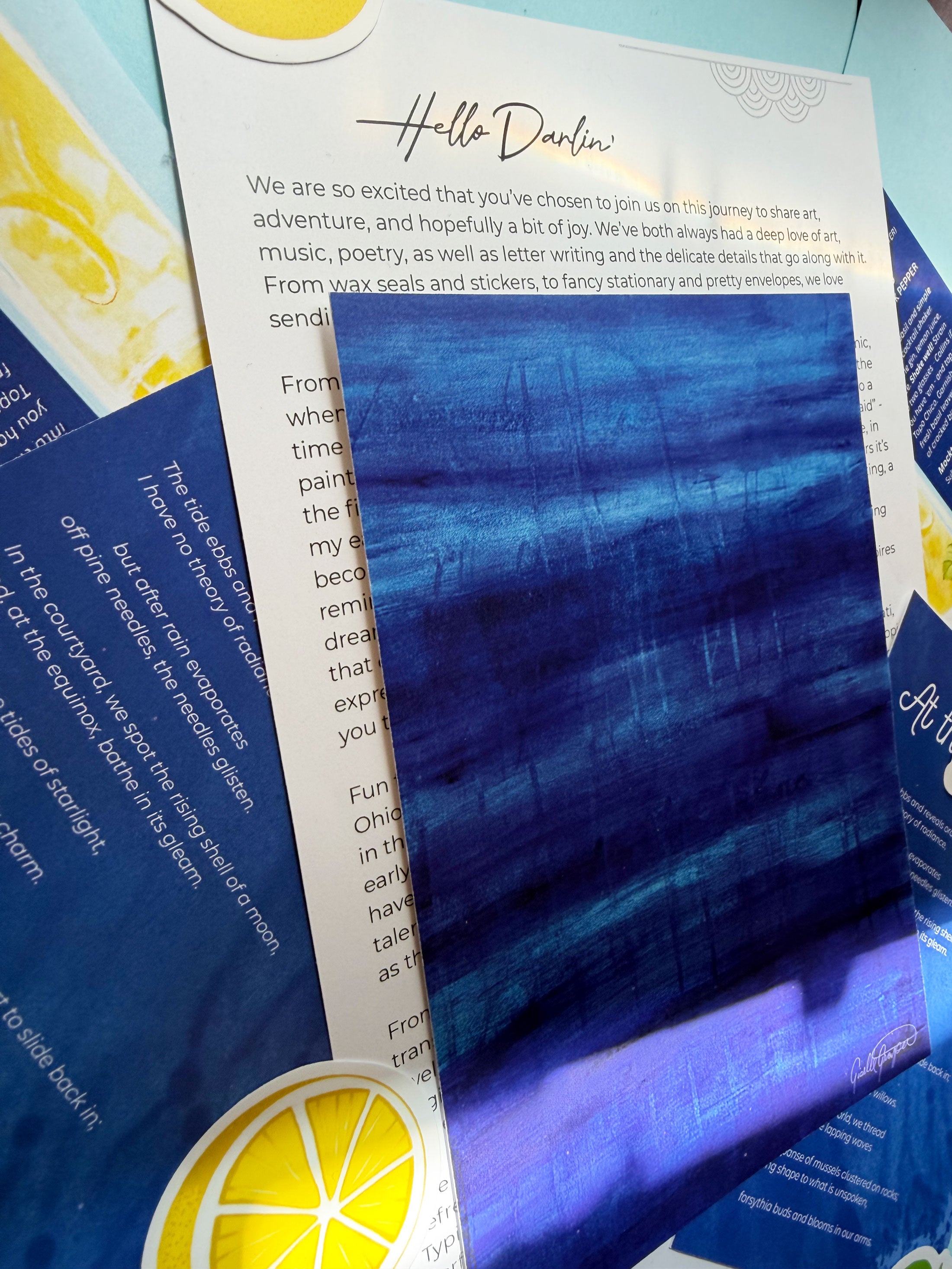 Hello Darlin' Monthly Mail Club