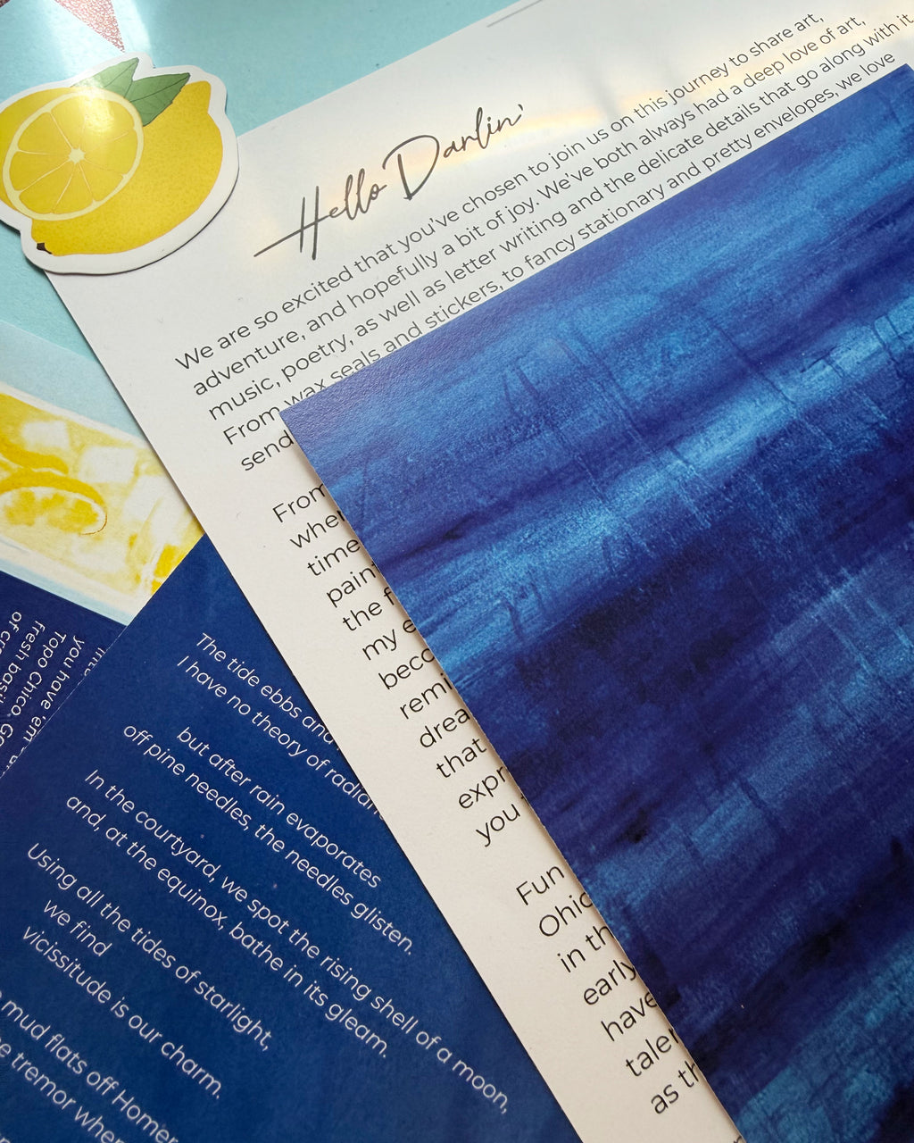 Hello Darlin' Monthly Mail Club